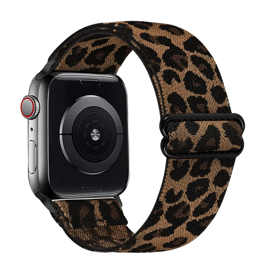 Uhrenarmband Nylon, Leopardenmuster, Unisex - Bild 2