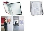 Durable Sichttafelsystem SHERPA WALL 10 in Rot und Schwarz - Bild 2