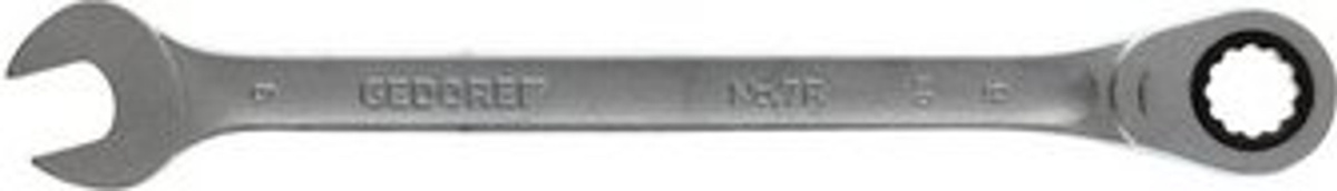 Gedore Maulringratschenschlüssel 7 R mit UD-Profil, SW 9 mm, silberfarben - Bild 2