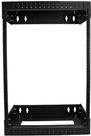 StarTech.com 15U Wandserver-Rack mit verstellbaren Schienen, 19 Zoll Breite, Schwarz - Bild 1