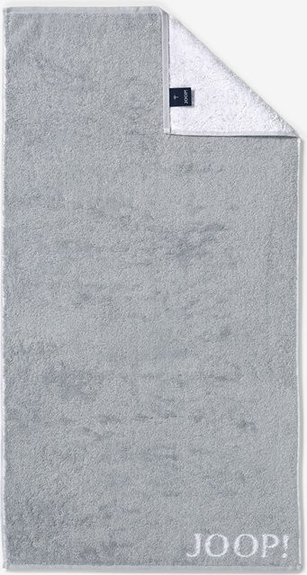 Joop Duschtuch Classic Doubleface aus Baumwolle in Silber-Grau - Bild 1