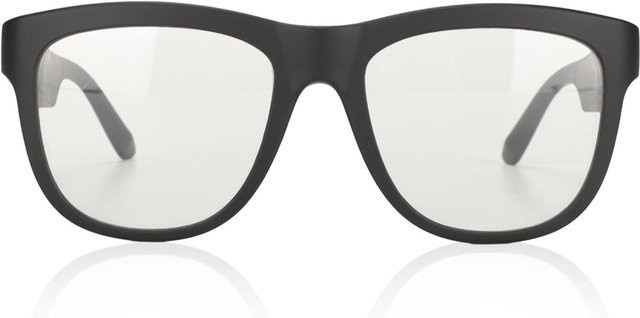 Multifunktionale Smart Glasses in Schwarz mit Bluetooth, integriertem Mikrofon, Lautsprechern und Sprachsteuerung für Freisprechanrufe - Bild 1
