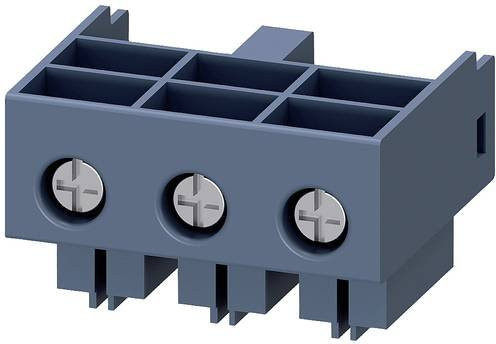 Siemens Klemmblock 3RA69201A 3-polig grau 6mm² - Bild 1