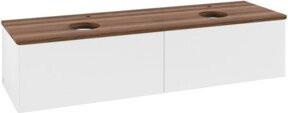 V&B Waschtischunterschrank Antao mit Beleuchtung, Farbe: Weiß, B/T: 160 x 50 cm - Bild 1