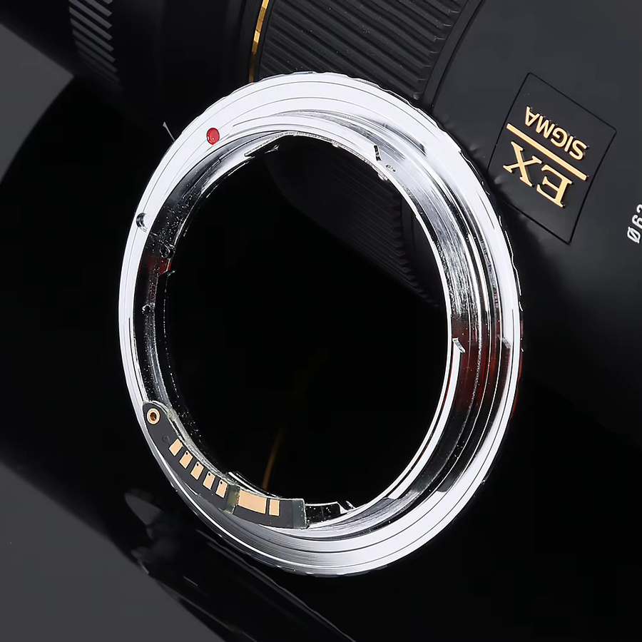 AF-Bestätigungsadapter der 9. Generation in Silber für Canon EOS und Pentax K PK mit Infinity-Fokus-Unterstützung und Metall-Kamerahalterung - Bild 4