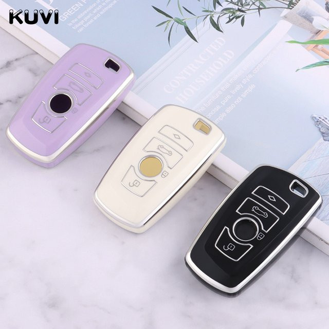 Kuvi TPU Smart Key Schutzhülle für BMW 1er 3er 5er 7er Serie sowie X1 X3 X4 X5 X6 Modelle - Bild 1