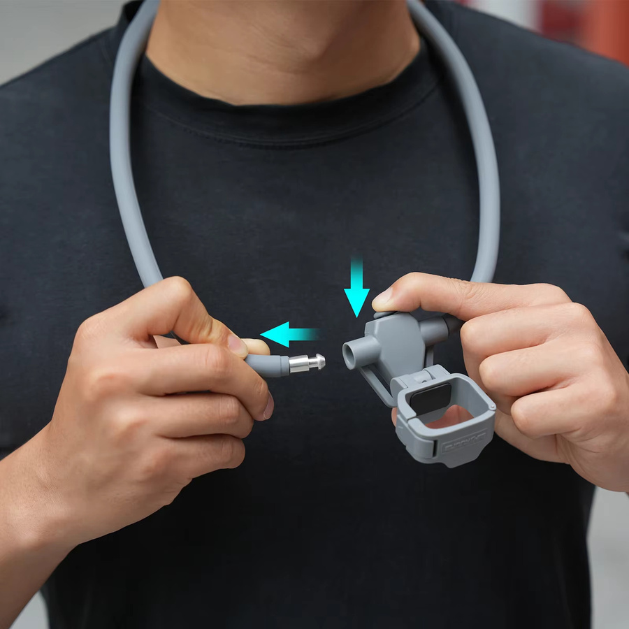 Sunnylife verstellbare Nackenhalterung für DJI Osmo Pocket 4/3 für First-Person-Perspektiv-Aufnahmen und Outdoor-Aktivitäten - Bild 2