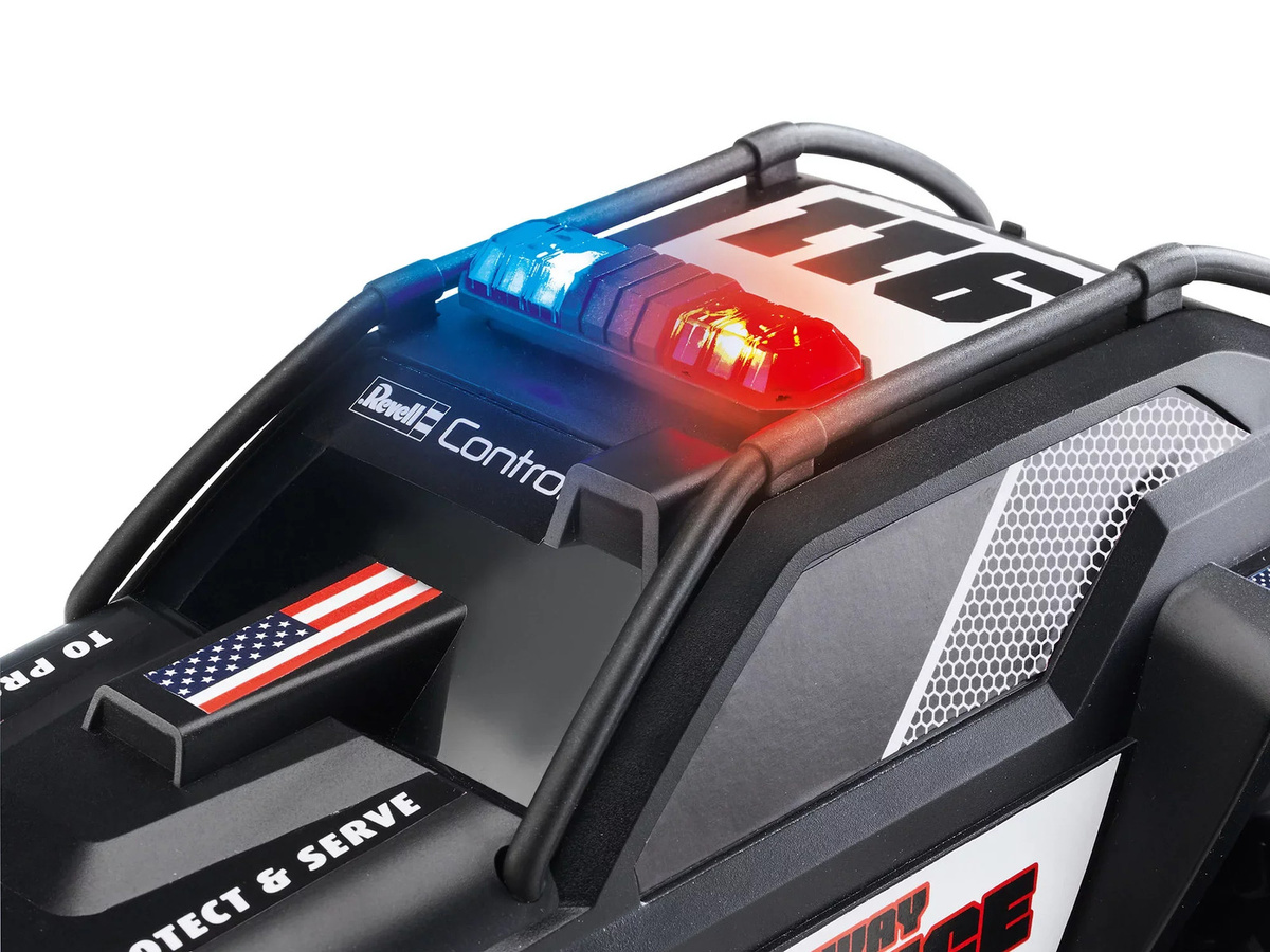 Revell Highway Police, RC Modellauto, Elektro, Schwarz, ab 6 Jahren - Bild 5