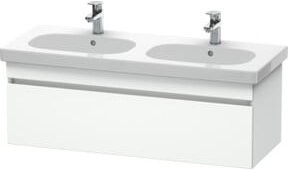 Duravit Waschtischunterschrank DuraStyle in Weiß Hochglanz, wandhängend, B/T/H: 115 x 45,3 x 39,8 cm - Bild 1