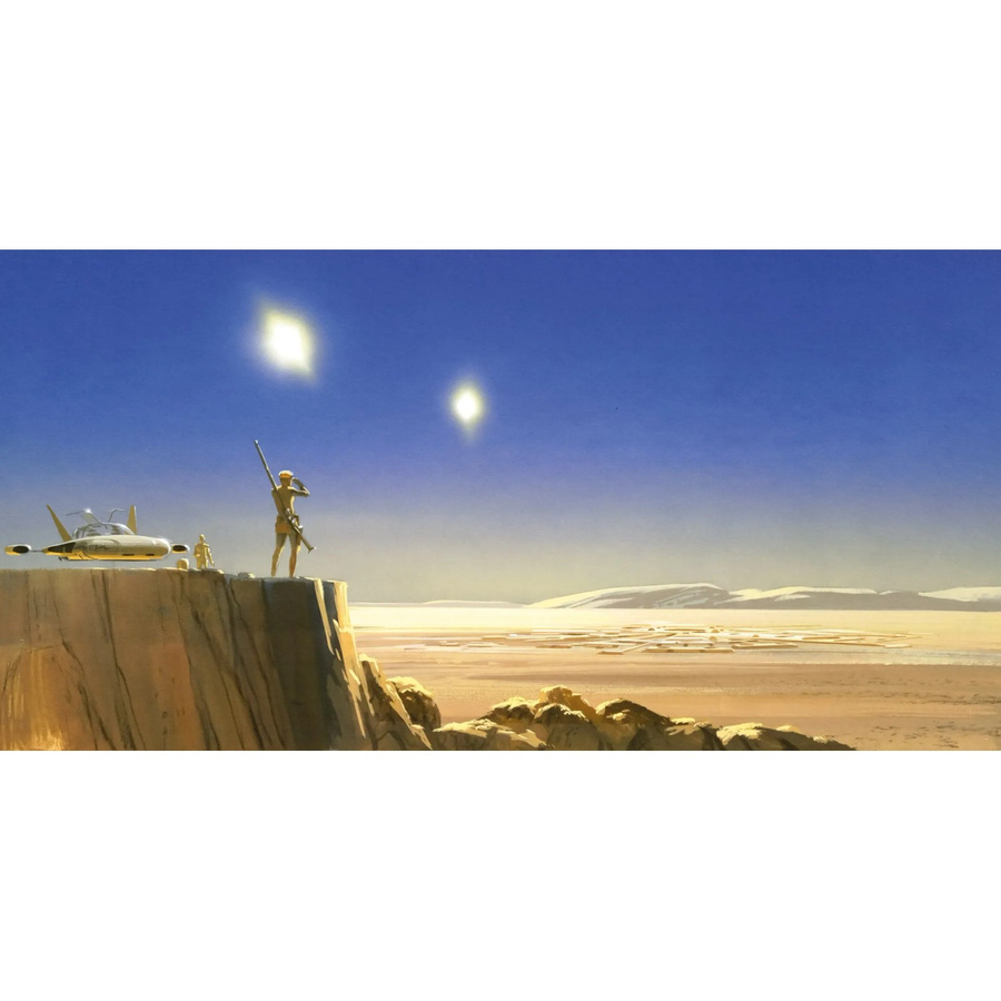 Komar Fototapete Vlies Star Wars Classic Mos Eisley Edge Multicolor B: 500 cm, H: 250 cm - Bild 2