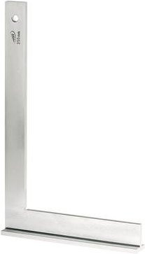 Helios Preisser Schlosserwinkel mit Anschlag 90 Grad in Silber, Breite: 15 cm, Höhe: 10 cm, Tiefe: 1,5 cm - Bild 1