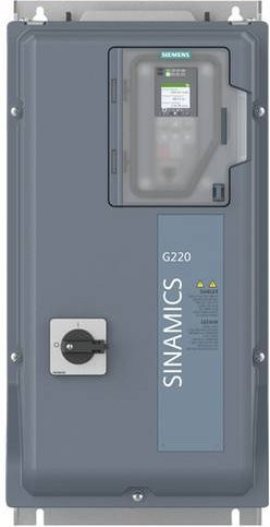 Siemens Frequenzumrichter 6SL4113-0KP15-2FF0 in Grau, B/H/T: 22,5 x 41,5 x 220 cm - Bild 1