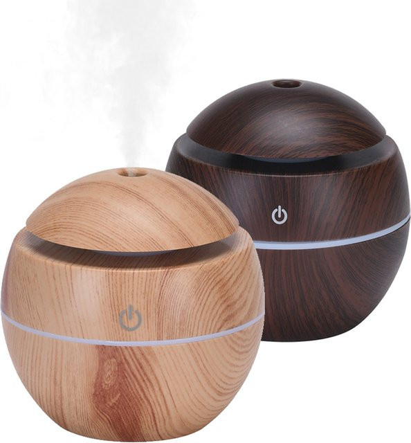 ARTOFUL Desktop Mini Ultraschall-Luftbefeuchter mit Aromatherapie und farbiger LED-Nachtbeleuchtung - Bild 1