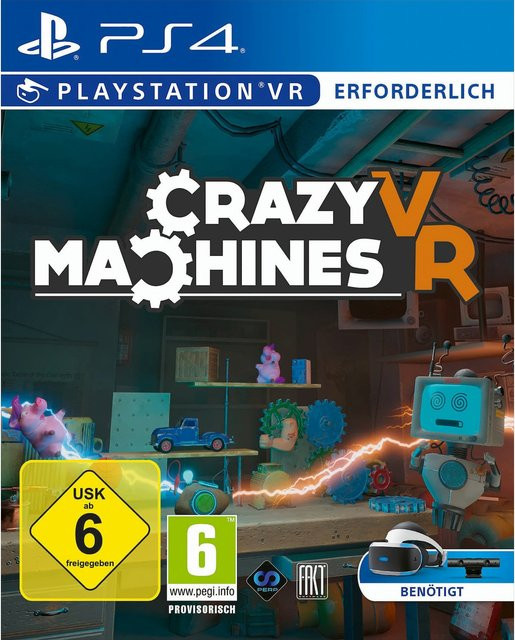 VR Crazy Machines Strategy Spiel für PlayStation 4 von Perpetual Europe Limited in Multicolour - Bild 1