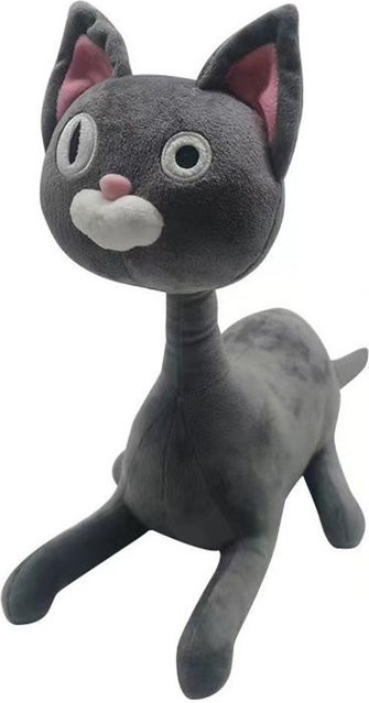 Toys-Glory Fourall Plüschspielzeug Katze und Hund, Plüschpuppen, schwarz - Bild 1