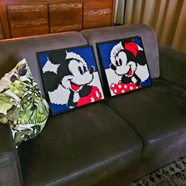 Disney Avatar Mosaik Maus, Modellbausatz, Wanddekoration, Bunt / Mehrfarbig - Bild 1