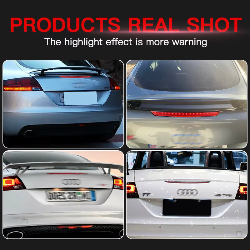 SAARMAT LED 3. Bremsleuchte für Audi TT 8J MK2 (2006–2014), rote Rückleuchte mit Canbus 12V - Bild 4