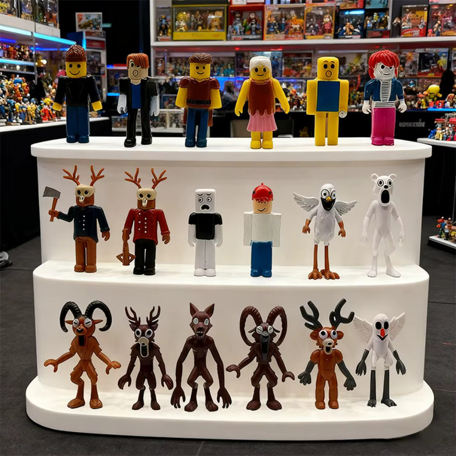 Bandai Tierfiguren Set aus 6 bis 18 Stück als Desktop-Dekoration und Modell Ornamente in Multicolor - Bild 3