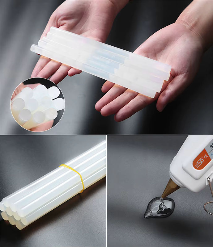 Transparente Heißklebesticks für Bastelarbeiten und Reparaturen, Durchmesser: 7 mm oder 11 mm, Länge: 100 mm - Bild 5