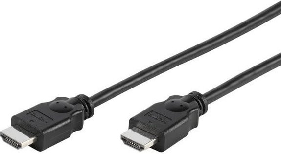 Vivanco HDMI Anschlusskabel in Schwarz, Länge: 1,5 m - Bild 1