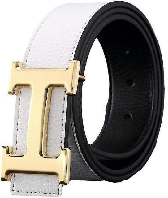 NELA-STYL Gürtel, goldene Schnalle, Unisex, schwarz - Bild 1