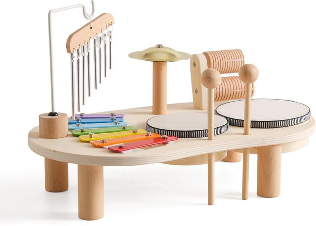 Topmix Musikspielzeug Musikinstrumente, 7-teiliges Set, Holz, ab 0 Jahren - Bild 1