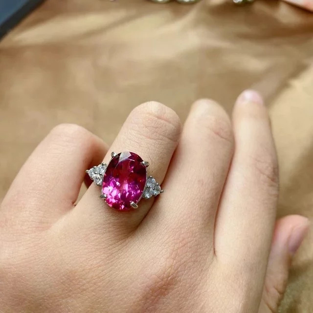 fasluxgems Ring 925 Silber, Topas - Bild 1