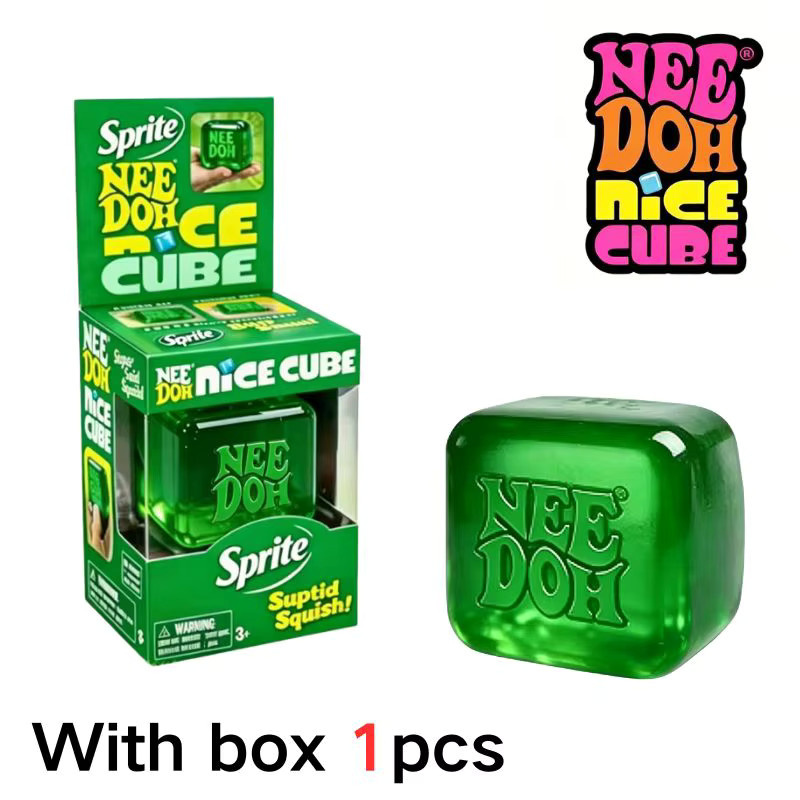 Schylling Nee Doh Sprite Limited Edition Nice Cube, Fidget-Spielzeug, green - Bild 4