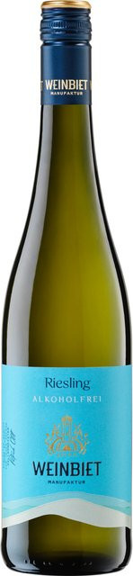 Weinbiet Manufaktur Riesling Alkoholfreier Weißwein trocken 0,75 l - Bild 1