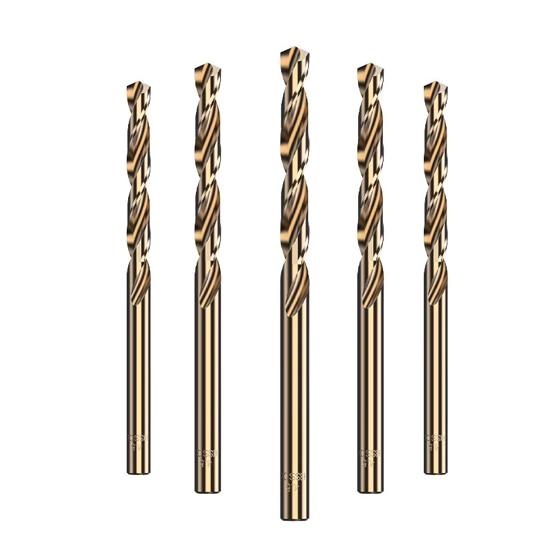 HUHAO HSS M43 Kobalt Bohrer Set in Gold, Bohrer für Holz, Metall und Edelstahl, Durchmesser 0,4 mm bis 14 mm - Bild 3
