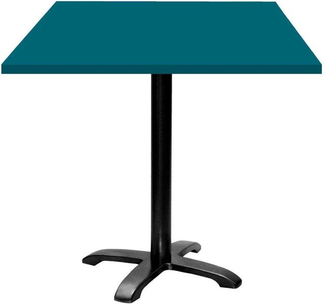 RestooTab Tisch Bazila quadratisch, blau und schwarz, B/T/H: 70 x 70 x 74 cm - Bild 1