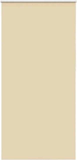 vidaXL Verdunkelungsrollo Beige aus Polyester, B/H: 95 x 230 cm - Bild 1