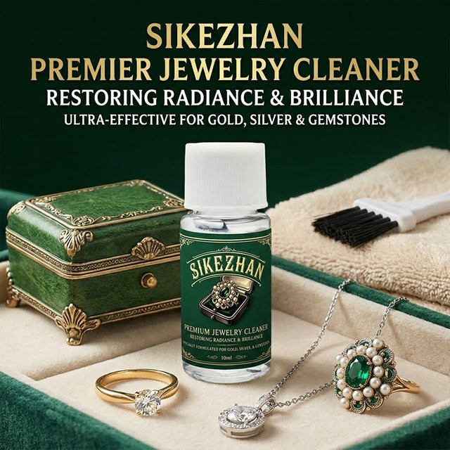SIKEZHAN Schmuckreiniger für Gold, Silber und Edelsteine, Unisex - Bild 1