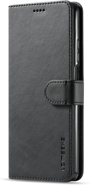 Xiaomi Vintage Leder Handyhülle als Flip Magnetic Wallet Cover für Redmi Note 9 Pro, Redmi Note 9S, Note9 Pro Max und Redmi 9 in Schwarz - Bild 1