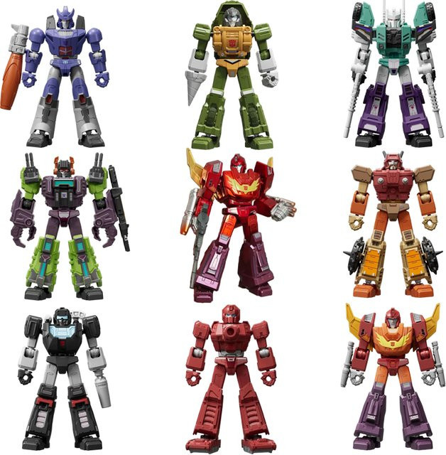 BLOKEES Transformers GALAXY Version Galvatron Sixshot Rodimus Prime Scorponok, Actionfigur, Montagemodell, multicolour - Bild 1