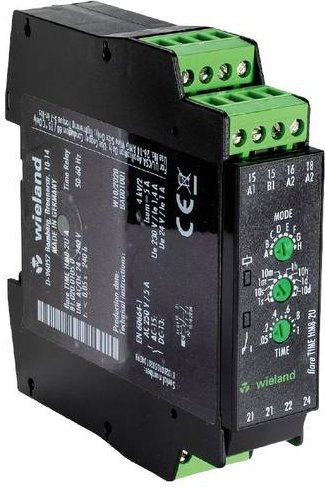 Wieland Electric FLARE TIME HM8-2U-A Zeitrelais in Schwarz 81.020.0105.0 - Bild 1