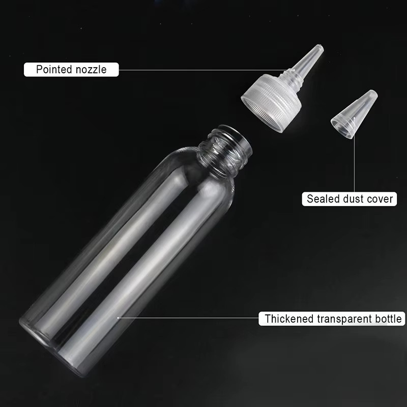 SZCJMYKJ Transparente Squeezable Nadel Flaschen, 10 Stück - Bild 3