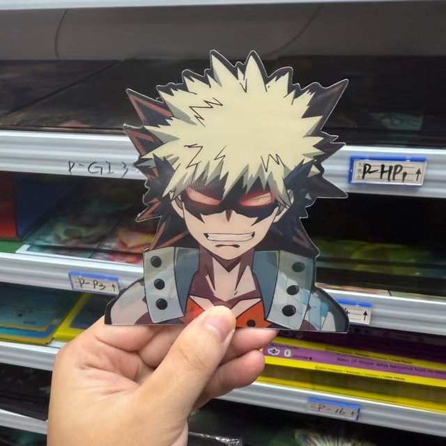 Bandai Anime Cartoon Katsuki Bakugo 3D Motion Aufkleber - Bild 1