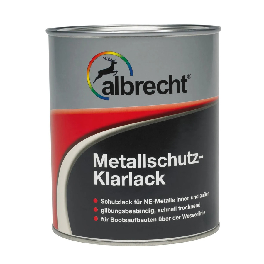 Albrecht Metallschutz-Klarlack Transparent Glänzend 375 ml - Bild 2