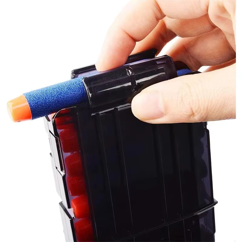 ZIVCONCING Bullet Clip, Schnellauflade-Magazinclips, Orange Schwarz, 4er-Pack - Bild 3