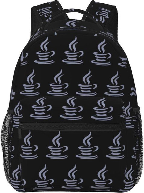 Fancy Style Studio Rucksack mit Java Design in Schwarz für Kinder und Erwachsene - Bild 1