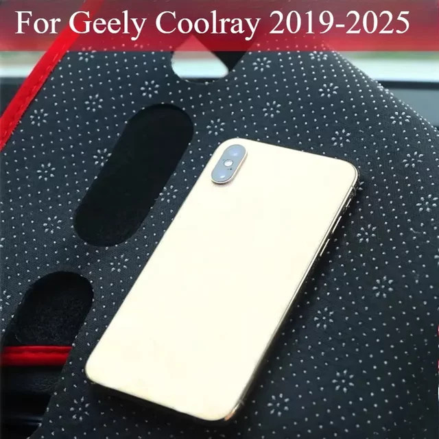 SHUN SOON Armaturenbrett Sonnenschutz Matte für Geely Coolray 2019-2025, Schwarz - Bild 1
