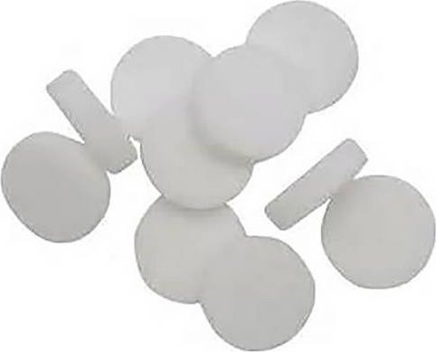 Weller Glasrohrfilter-Set WXDP 120 aus Glas, 10 Stück, Ø 17 mm, Weiß - Bild 1
