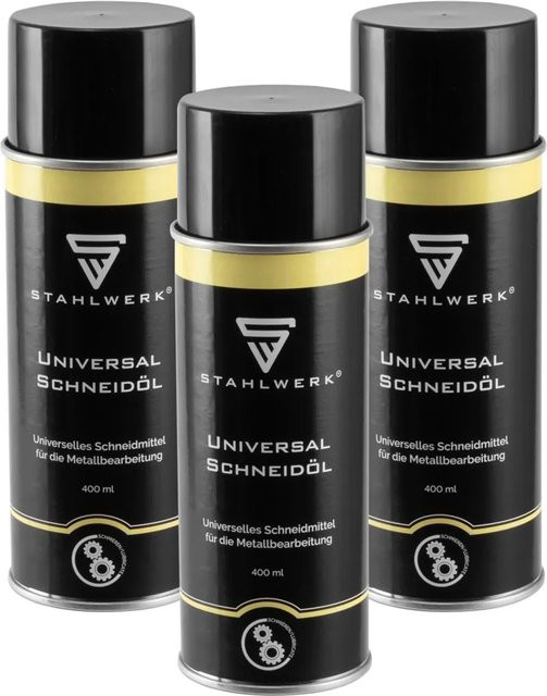 STAHLWERK 3er Set Universal Schneidöl für die Metallbearbeitung, 3 x 400 ml - Bild 1