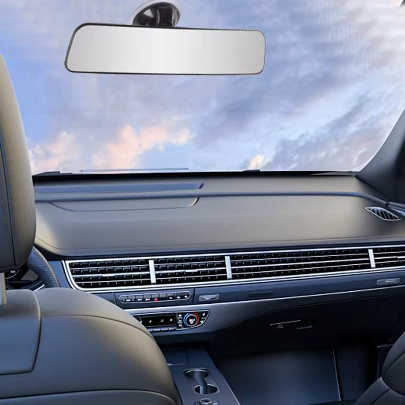Dierfei Auto-Rückspiegel mit Saugnapf, 360-Grad-Panorama und verstellbarer Ausrichtung für dein Fahrzeug-Innenzubehör - Bild 2