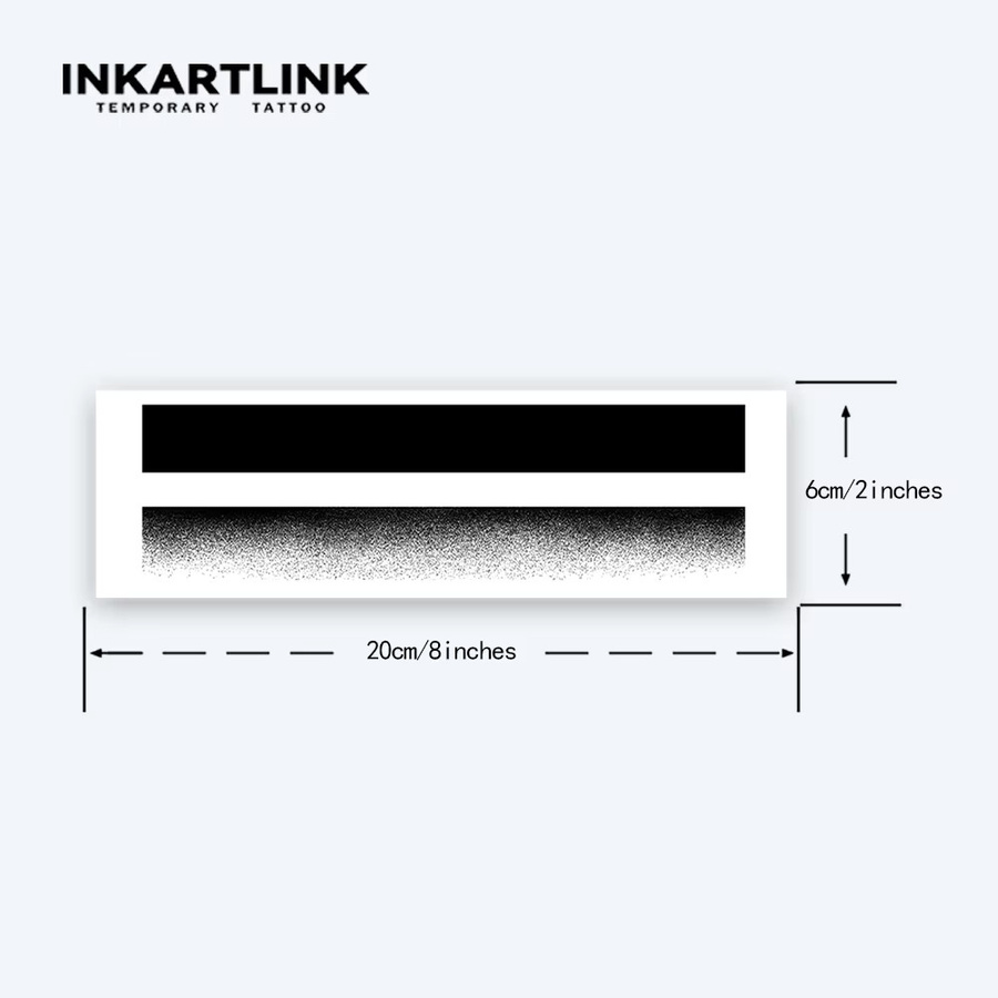 INKARTLINK Temporärer Tattoo-Aufkleber, wasserfest, semi-permanent - Bild 3