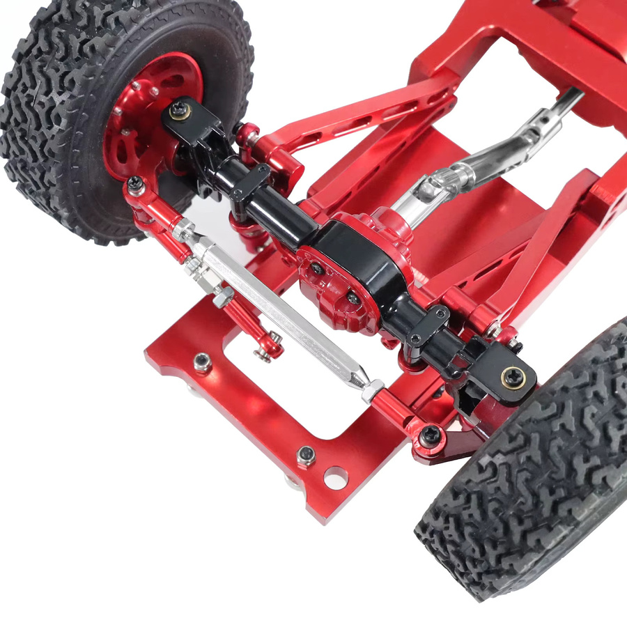 MN Modell MN82 Serie RC-Auto Modifikationszubehör, Magnetisches Gehäuse-Erhöhungskit, Metall - Bild 2