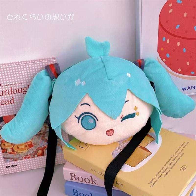 Yiran toy 1 Hatsune Miku Plüschtasche Puppe Figur Umhängetasche - Bild 3
