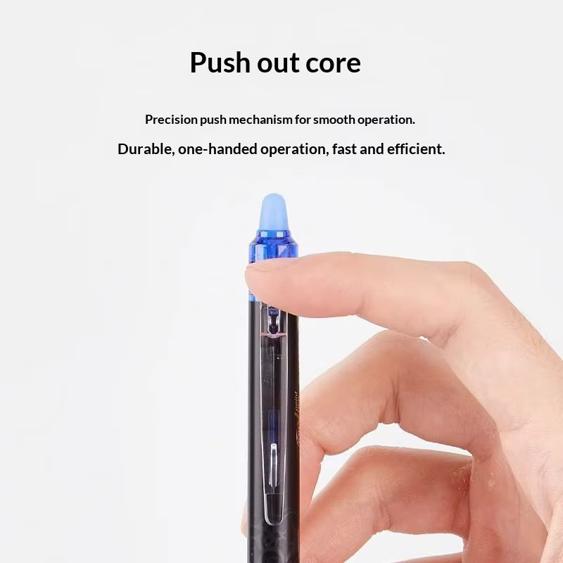 Pilot FriXion Radierbare Gelstifte 0,5mm mit einziehbarem Stift, Set mit schwarzer, roter und blauer Tinte für Schule und Notizen - Bild 4