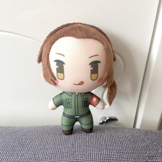 Hetalia Achsenmächte Plüschpuppe Schlüsselanhänger, 10cm, ab 18 Jahren - Bild 1